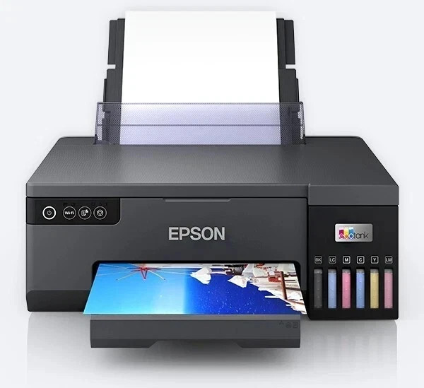 ابسون ايكو تانك L8050 طابعة صور 6 ألوان